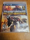 Transformers Fall of Cybertron - Sony PlayStation 3 (COMPLETE)(TESTED)