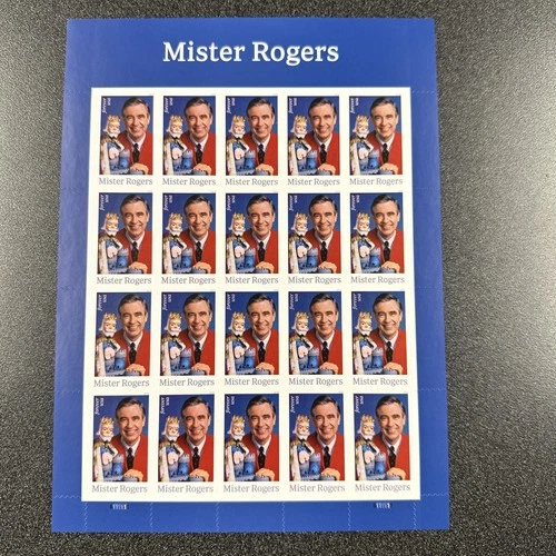 #5275 Mister Rogers Forever Stamps Pane Of 20