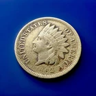 1862 Indian Head Cent  VG+ Liberty, Nice Details
