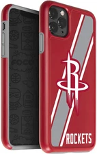 FOCO NBA Houston Rockets Dual Hybrid Case for iPhone 11 Pro, X & XS (5.8")