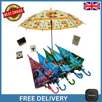 Umbrella Kids Character Fruit Animal Flower School Children