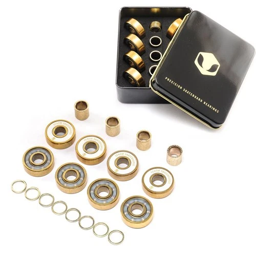 Venom Precision Gold Fast Skateboard/Skate/Scooter Bearings - Skate Rated