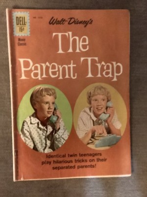 Walt Disney's The Parent Trap! Dell #1210 1961 VG-