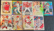 ( 9 ) Joey Votto Baseball Lot with Museum #d/424-Tribute x 2-Chrome-Prizm-Finest