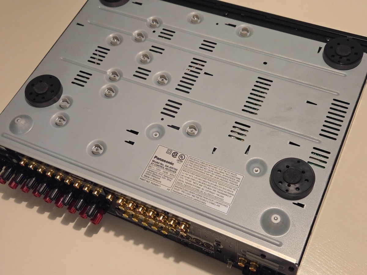 Audiophile Upgraded Panasonic SA-XR700 7.1 Channel Digital Amp | eBay