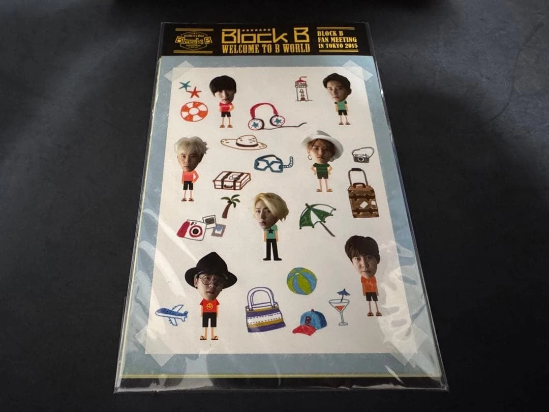 BlockB サインCD 雑誌 ソウルコン グッズ トレカCD ぶらび ぶろび