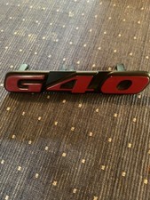 VW POLO 86C G40 Typenschild Kühlergrill neu