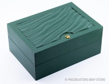 Rolex Vintage Watch Box Datejust 31.00.64 – Authentic Green Case w/ Cushion