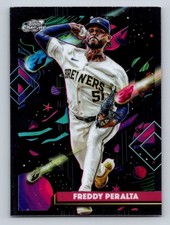 2025 Topps Cosmic Chrome - Freddy Peralta #122 Refractor