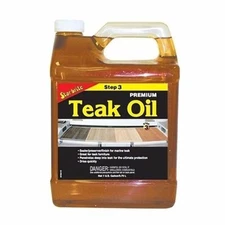 Star Brite Premium Golden Teak Oil 1 Gallon 85100 Long lasting formula Boat