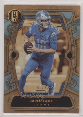 2024 Panini Gold Standard Platinum 63/75 Jared Goff #32 b2t