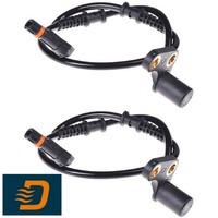 2X Sensor FüR Raddrehzahl Denckermann B180136 2 Sensor Raddrehzahl