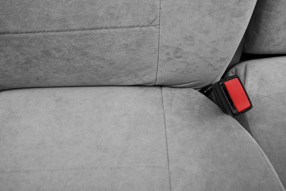 For Mini Cooper Countryman 11-16 Coverking Suede 2nd Row Gray Custom Seat Covers Foto 4 de 4