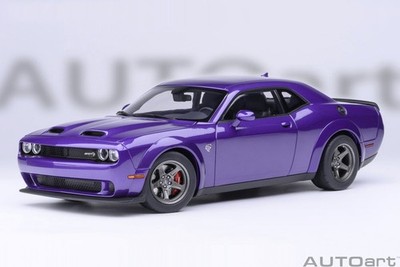 Dodge Challenger SRT Superstock 2023 lila Modellauto 1:18 Autoart