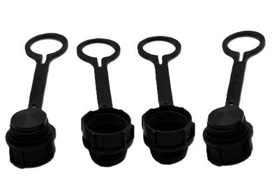 1/4'' Dust Caps for High Pressure Screw Couplers | Enerpac A-630 | 10K PSI | 4 pc