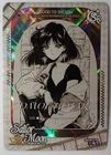 Sailor Moon Card Sailor Saturn Holo Prism Effect Anime Collector Card