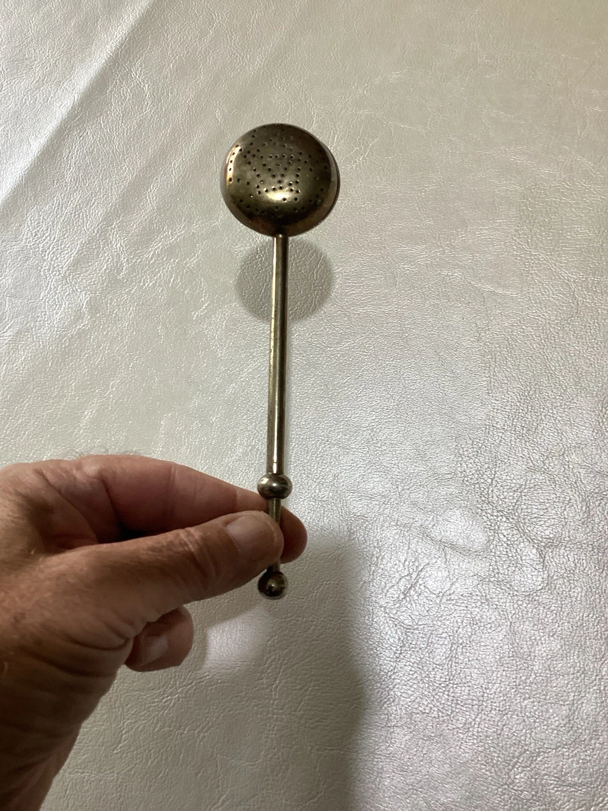 Antique Tea Infuser/Strainer 7”
Opens in a new window or tab