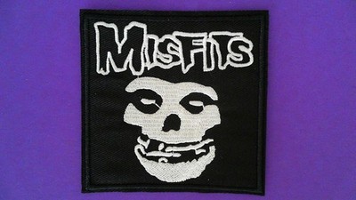 Misfits Skull Iron On Patch! Danzig Samhain Punk Rock