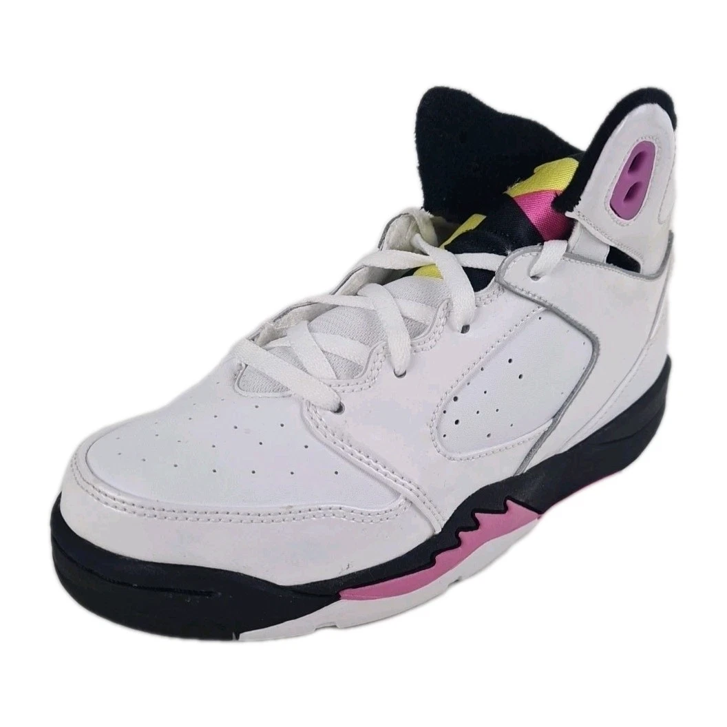? Scarpe Nike Air Jordan Sixty Plus in pelle bianca bambina 365164 161 TG 2 5