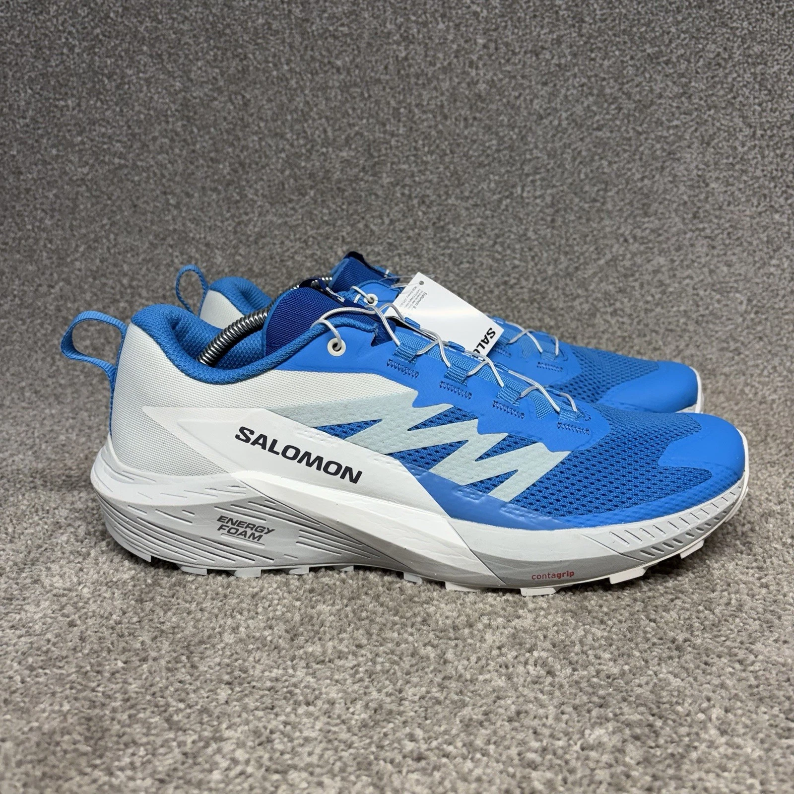 Salomon Sense Ride 5 Shoes Men's Size 11.5 Blue White Running Hiking Ortholite
Opens in a new window