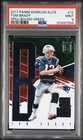 2017 PANINI DONRUSS ELITE SPELLBOUND GREEN #12 TOM BRADY PSA 9