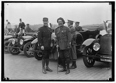 French Commission to United States arriving at Navy Yard,USS MAYFLOWER,1917,7