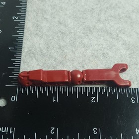 LEGO 90613 Arm Leg with Ball Joint Socket 4 Pin Holes Hero Factory Dark Red x2