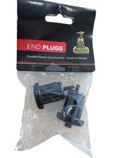 Raleigh End Plugs - Screw Black - ATA316