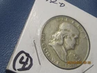 New Listing1952d Franklin Half Dollar, Unc- 90% Silver - 0.3617 Troy Ounces, #4