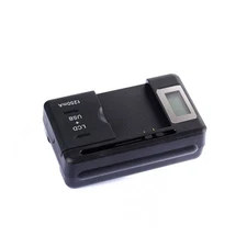 Universal Mobile Battery Charger LCD Indicator Screen For Cell Phone USB Port