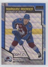 2020-21 O-Pee-Chee Platinum Marquee Rookies Blue Surge Bowen Byram #152 0h42