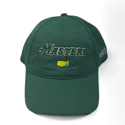 Masters Tech 2023 Hat Augusta National Golf Performance Cap Adjustable Green