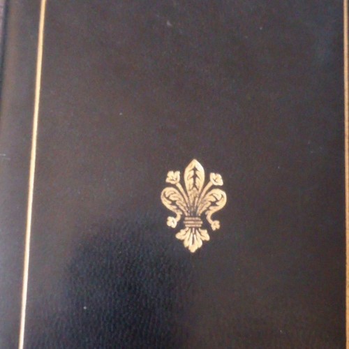 Italian Checkbook Wallet Gold Fleur De Le Black Leather Italy Calfskin Vintage - Picture 23 of 23
