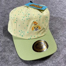 NWT Nintendo Switch New Horizons Animal Crossing Isabelle Baseball Hat Cap Dad