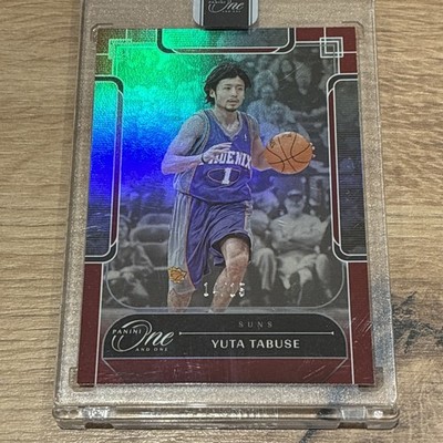 2023-24 Panini One and One Legends Yuta Tabuse Red /15 Phoenix Suns   Japan