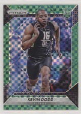 2016 Panini Prizm Rookie Green Power Prizm 49/49 Kevin Dodd #275 a8x