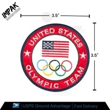 USA Olympics Team Embroidery Patch Embroidere...