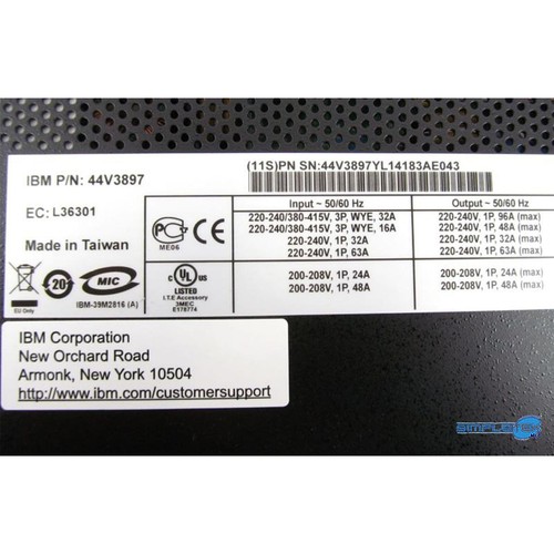 Ibm Power Distribution Unit Pdu+ Rack 1u Intelligent Smart Dpi 12 X C13 44v3897_ - Bild 2 von 6