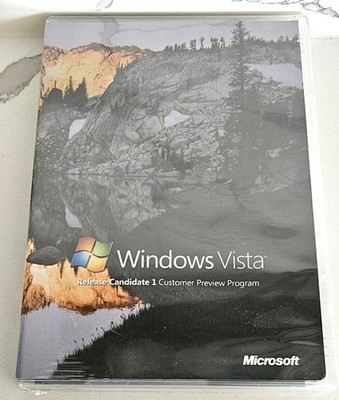Windows Vista Release Candidate 1 Customer Preview Program ~ 32 & 64 Bit ~ NEW