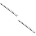  2 Count Clothing Rod Clothes Hanger Rail Hanging Closet Heavy Duty