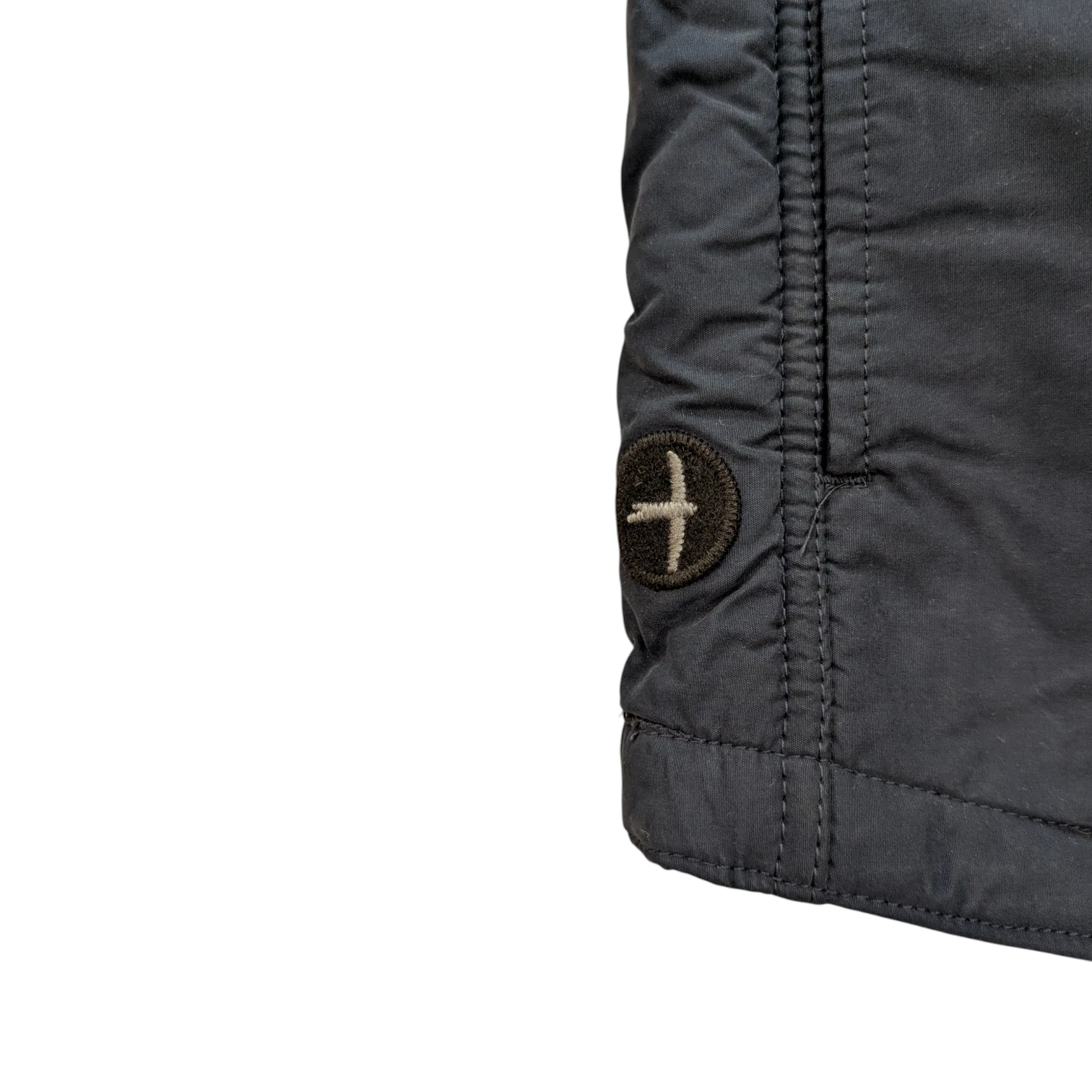 Relwen Fly Waxed CPO Jacket Navy Blue Men Small Sherpa-Lined HUCKBERRY NWOT image 9