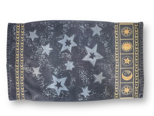 HomeTrends Hand Towel 15"x25" Sun Moon Star Celestial Bathroom Decor