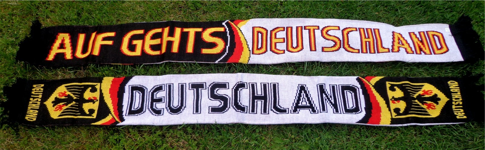 Ciffre - Deutschland Fußball Schal Deutschlandschal - 10 er Set Grau :  : Sport & Freizeit