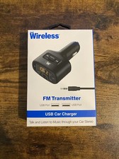 Car FM Transmitter wireless USB car charger Truck Audio