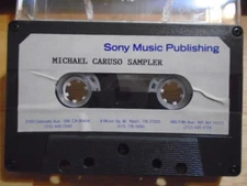 RARE Michael Caruso DEMO CASSETTE TAPE publishing UNRELEASED Tamara Champlin 2tr