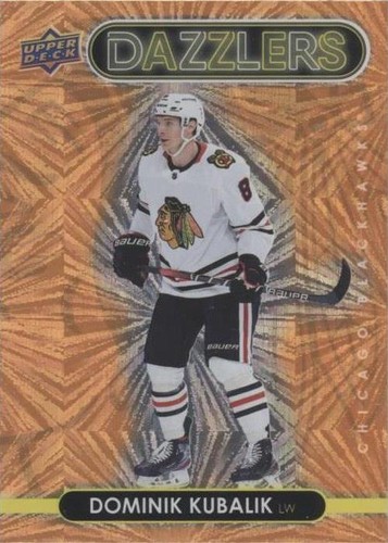 2021-22 Upper Deck Hockey Series 1 Dominik Kubalik #41 Chicago