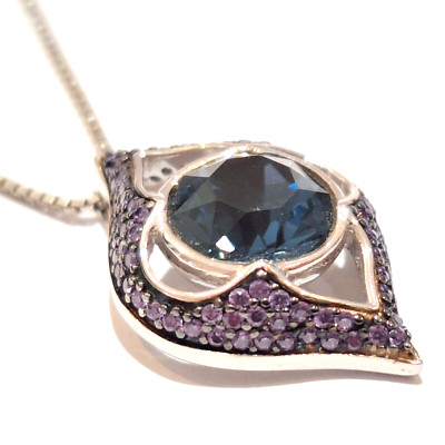 Fiorelli STERLING SILVER Cubic Zirconia Pendant  rrp £90
