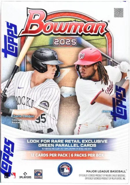 2025 Bowman Baseball Blaster Box