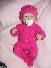 Berenguer La Newborn baby doll with cloth body