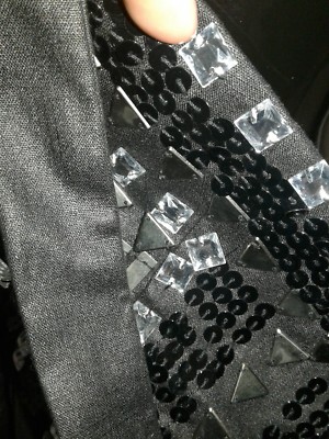 Robe Keepsake The Label 'Force Of Nature' Noire Strass - Taille S Neuf Avec étiquette (RARE)